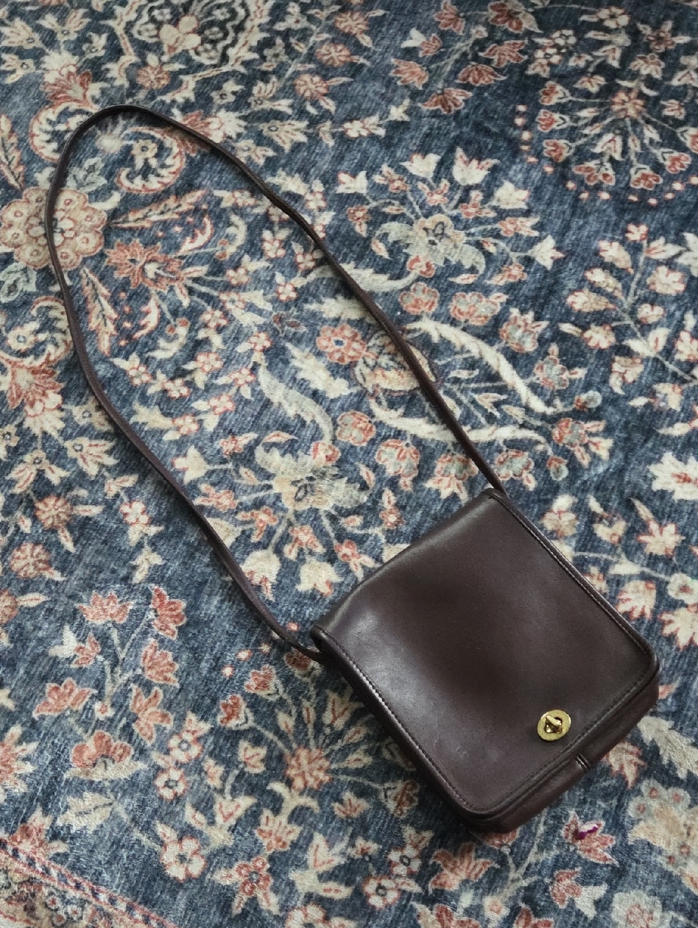 Coach Compact Pouch Brown Small 9620 Bag - Picture 8 of 11